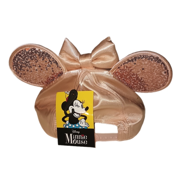 Minnie Mouse Rose Gold Cap - Picture 2 of 4